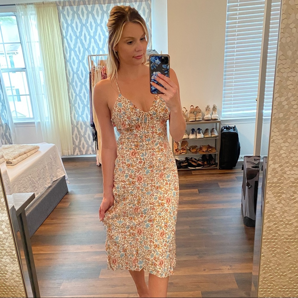 Fortunate one, one in a million midi dress NWT S